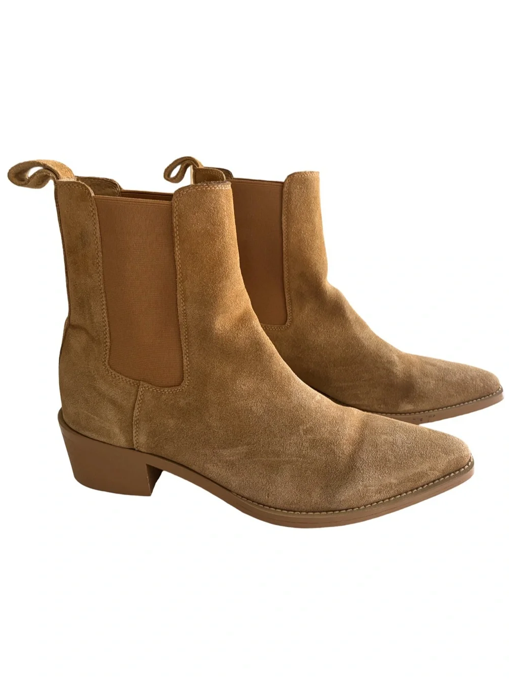 Saint Morta Nomad Pointed Toe Camel Chelsea Boots Men’s Size 11
